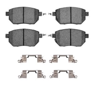 Infiniti FX35 Brake Pads - Front - R1 Concepts - Ceramic - `03-`11